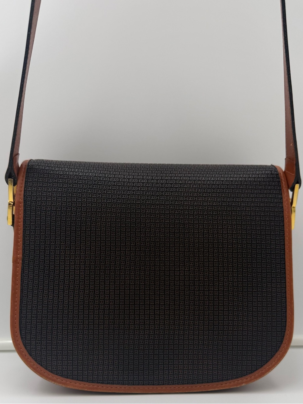 🇨🇭BALLY of SWITZERLAND 1851 • Saddle 23 Shoulder Bag in Monogram • Made in ITALY - Picture 7 of 16